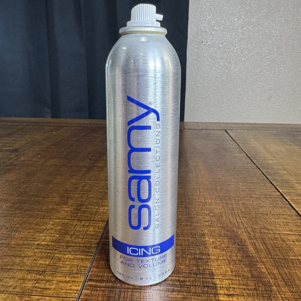 8 oz Samy Salon Systems Icing Instant Re-Styler Mousse & Hairspray In One NEW